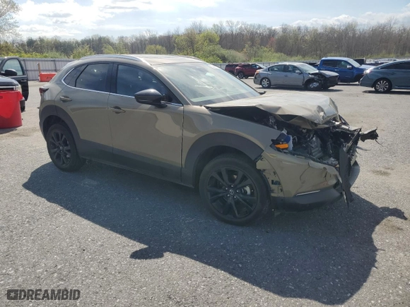 2024 Mazda CX-30 2.5 Carbon Turbo with VIN 3MVDMBXY6RM649355, listed as a Copart auction lot 53895735 with 0 mi miles and Salvage Title. Bid and sale history available at carsss.com. Image 4.