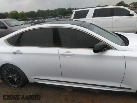 2018 Genesis G80 Sport with VIN KMHGN4JB2JU222617, listed as a IAAI auction lot 42419952 with 70,390 mi miles and . Bid and sale history available at DreamBid. Image 13.