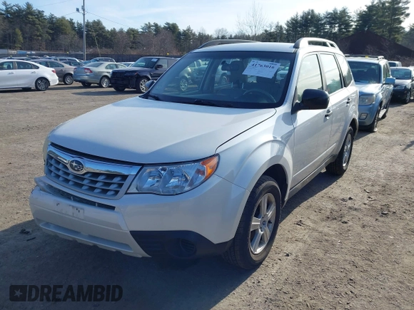 2012 Subaru Forester 2.5X with VIN JF2SHABC1CH424549, listed as a IAAI auction lot 41763016 with 153,631 mi miles. Bid and sale history available at carsss.com. Image 2.