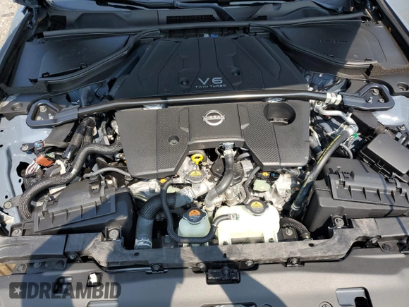 2024 Nissan Z Nismo с VIN JN1BZ4CH8RM363453, выставлен на аукционе Copart как лот 59744335 с пробегом 123 миль миль и Списание • Salvage title. История ставок и продаж доступна на DreamBid. Изображение 11.
