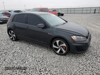 2017 Volkswagen Golf GTI Autobahn with VIN 3VW547AU5HM057806, listed as a Copart auction lot 80166574 with 36,772 mi miles and Clean Title. Bid and sale history available at carsss.com. Image 4.