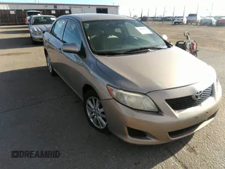 2009 Toyota Corolla with VIN 2T1BU40E29C011066, listed as a IAAI auction lot 41819285 with 211,975 mi miles and . Bid and sale history available at DreamBid. Image 1.