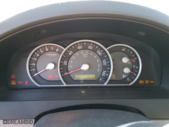 2007 Kia Sorento EX with VIN KNDJC736775707176, listed as a Copart auction lot 49984735 with 171,076 mi miles and Non Repairable. Bid and sale history available at carsss.com. Image 9.