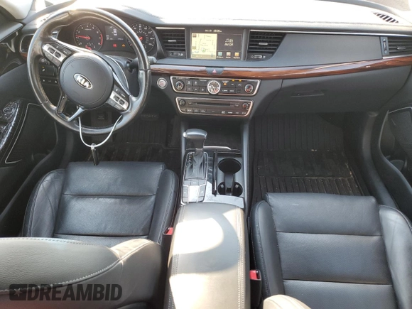 2017 Kia Cadenza Premium with VIN KNALC4J14H5039575, listed as a Copart auction lot 77911134 with 57,822 mi miles and Clean Title. Bid and sale history available at carsss.com. Image 8.