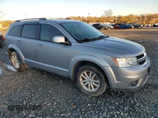 2015 Dodge Journey SXT with VIN 3C4PDCBG3FT612817, listed as a Copart auction lot 81181274 with 135,329 mi miles and Salvage Title. Bid and sale history available at carsss.com. Image 4.