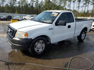 2008 Ford F-150 XL with VIN 1FTRF14W28KD15974, listed as a Copart auction lot 42514305 with 90,015 mi miles and Salvage Title. Bid and sale history available at carsss.com. Image 1.