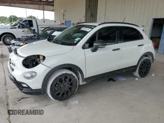 2017 FIAT 500X Trekking with VIN ZFBCFXCB8HP612471, listed as a Copart auction lot 64404575 with 77,815 mi miles and Salvage title. Bid and sale history available at DreamBid. Image 1.
