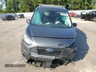 2021 Ford Transit Connect XLT with VIN NM0GS9F27M1504144, listed as a Copart auction lot 70214034 with 45,827 mi miles and Salvage title. Bid and sale history available at DreamBid. Image 5.