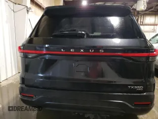 2024 Lexus TX 350 z VIN 5TDAAAB66RS006548, wystawiony jako Copart lot #53326845 z przebiegiem 15 804 mil mil oraz Szkoda całkowita • Salvage title. Historia ofert i sprzedaży dostępna na DreamBid. Obrazek 6.