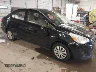 2019 Mitsubishi Mirage ES z VIN ML32F3FJ2KHF01068, wystawiony jako IAAI lot #41498545 z przebiegiem 60 976 mil mil oraz . Historia ofert i sprzedaży dostępna na DreamBid. Obrazek 1.