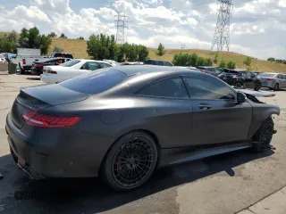 2020 Mercedes-Benz S 63 AMG with VIN WDDXJ8JB7LA040820, listed as a Copart auction lot 65985844 with Not Provided miles and Salvage Title. Bid and sale history available at DreamBid. Image 3.