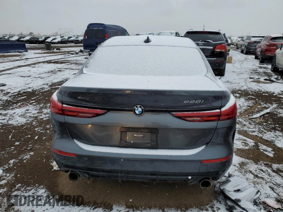 2020 BMW 2 Series 228i xDrive with VIN WBA73AK08L7F68050, listed as a Copart auction lot 45929824 with 23,093 mi miles. Bid and sale history available at carsss.com. Image 6.
