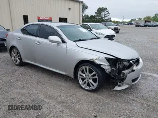 2006 Lexus IS 250 Manual with VIN JTHBK262362012131, listed as a IAAI auction lot 41938852 with 183,552 mi miles. Bid and sale history available at carsss.com. Image 1.