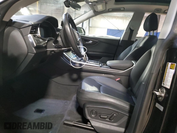 2023 Audi Q8 Premium with VIN WA1AVBF17PD020440, listed as a Copart auction lot 87322714 with 9,963 mi miles and Salvage title. Bid and sale history available at DreamBid. Image 7.