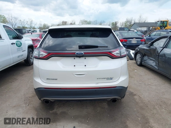 2017 Ford Edge Titanium with VIN 2FMPK4K94HBB41767, listed as a IAAI auction lot 42101946 with 76,984 mi miles. Bid and sale history available at carsss.com. Image 17.