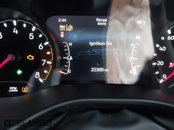 2023 Jeep Compass Latitude with VIN 3C4NJDBN6PT556992, listed as a IAAI auction lot 41226965 with 22,300 mi miles and . Bid and sale history available at DreamBid. Image 15.