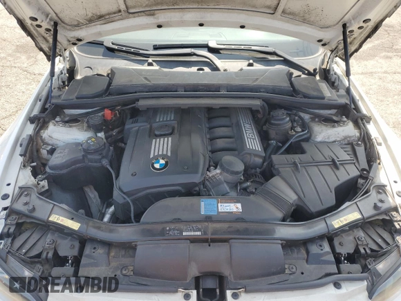 2007 BMW 3 Series 328i with VIN WBAWL13587PX16660, listed as a Copart auction lot 61865865 with 116,834 mi miles and Salvage title. Bid and sale history available at DreamBid. Image 11.