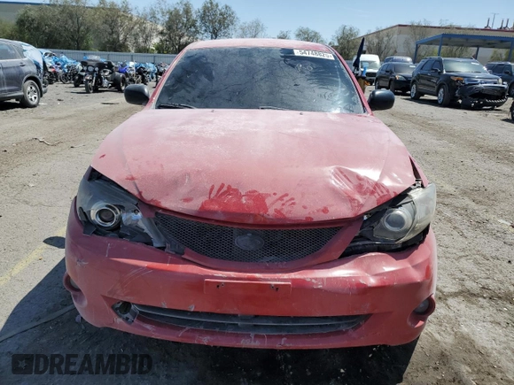 2008 Subaru Impreza i с VIN JF1GE61698G503945, выставлен на аукционе Copart как лот 54748825 с пробегом 120 624 миль миль и Списание • Salvage title. История ставок и продаж доступна на DreamBid. Изображение 5.
