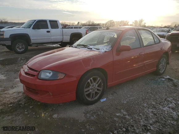 2003 Chevrolet Cavalier LS Sport with VIN 1G1JH52F737333991, listed as a Copart auction lot 81525054 with 0 mi miles and Salvage Title. Bid and sale history available at carsss.com. Image 1.