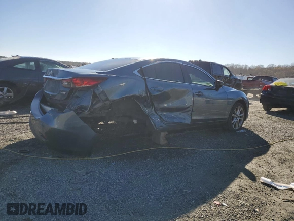2014 Mazda Mazda6 i Touring with VIN JM1GJ1T55E1110567, listed as a Copart auction lot 83671234 with 143,824 mi miles and Salvage Title. Bid and sale history available at carsss.com. Image 3.