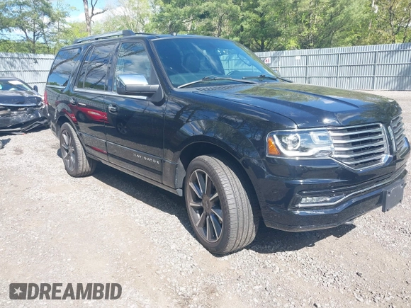 2017 Lincoln Navigator Reserve with VIN 5LMJJ2LT5HEL08002, listed as a IAAI auction lot 42199287 with 102,883 mi miles and . Bid and sale history available at DreamBid. Image 1.