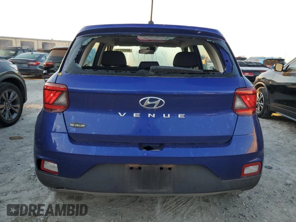 2023 Hyundai Venue SE with VIN KMHRB8A36PU212828, listed as a Copart auction lot 48452274 with 20,848 mi miles and Clean Title. Bid and sale history available at DreamBid. Image 6.