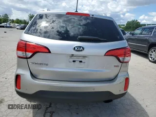 2014 Kia Sorento LX with VIN 5XYKT3A66EG507894, listed as a Copart auction lot 54624194 with 177,869 mi miles and Salvage Title. Bid and sale history available at DreamBid. Image 6.