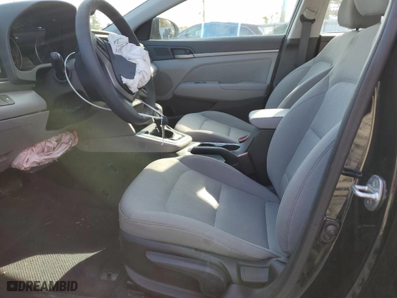 2017 Hyundai Elantra SE with VIN 5NPD84LF4HH172905, listed as a Copart auction lot 52244855 with 46,476 mi miles and Salvage Title. Bid and sale history available at carsss.com. Image 7.