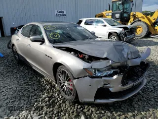 2017 Maserati Ghibli S Q4 with VIN ZAM57RTS5H1216883, listed as a Copart auction lot 55386142 with 78,381 mi miles. Bid and sale history available at carsss.com. Image 1.