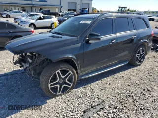 2018 Mercedes-Benz GLS 550 with VIN 4JGDF7DE5JB136673, listed as a Copart auction lot 57268774 with 152,290 mi miles and Salvage Title. Bid and sale history available at DreamBid. Image 1.