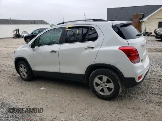 2019 Chevrolet Trax LT z VIN KL7CJLSBXKB825123, wystawiony jako Copart lot #55536535 z przebiegiem Nie podano mil oraz Szkoda całkowita • Salvage title. Historia ofert i sprzedaży dostępna na DreamBid. Obrazek 2.