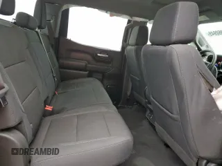 2024 Chevrolet Silverado 1500 Custom with VIN 1GCPDBEK1RZ116972, listed as a Copart auction lot 54860945 with 2,841 mi miles and Salvage Title. Bid and sale history available at DreamBid. Image 10.