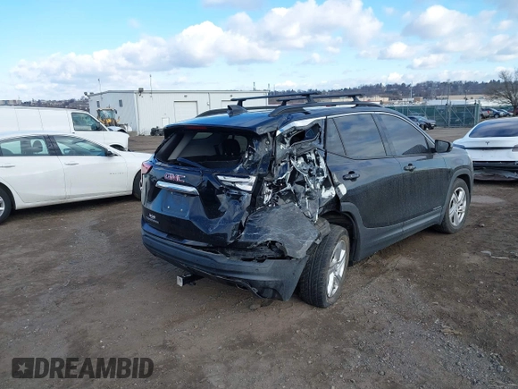 2018 GMC Terrain SLE with VIN 3GKALMEX7JL326475, listed as a IAAI auction lot 41688561 with 113,798 mi miles. Bid and sale history available at carsss.com. Image 6.