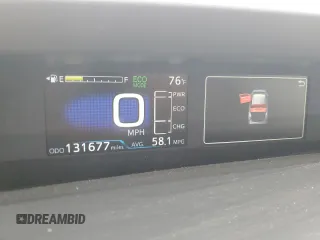 2018 Toyota Prius Two with VIN JTDKBRFU5J3076248, listed as a Copart auction lot 51899175 with 131,677 mi miles and Salvage Title. Bid and sale history available at carsss.com. Image 9.