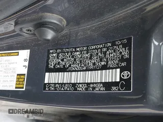 2015 Toyota Prius Four with VIN JTDKN3DU4F1997127, listed as a IAAI auction lot 42194940 with 100,598 mi miles and . Bid and sale history available at DreamBid. Image 9.