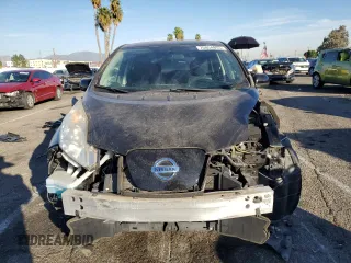 2015 Nissan LEAF SV with VIN 1N4AZ0CP8FC304841, listed as a Copart auction lot 75854863 with 58,077 mi miles. Bid and sale history available at carsss.com. Image 5.