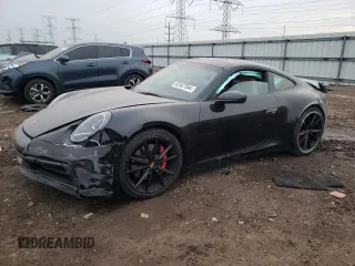 2024 Porsche 911 Carrera S with VIN WP0AB2A91RS221468, listed as a Copart auction lot 82467564 with 3,513 mi miles and Salvage Title. Bid and sale history available at carsss.com. Image 1.