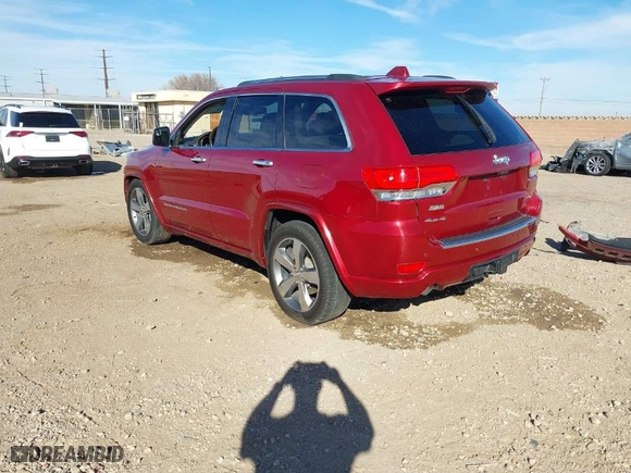 2014 Jeep Grand Cherokee Overland with VIN 1C4RJFCGXEC280970, listed as a IAAI auction lot 41504380 with 115,534 mi miles. Bid and sale history available at carsss.com. Image 3.