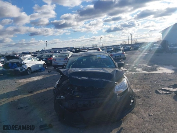 2014 Ford Focus S with VIN 1FADP3E26EL410628, listed as a IAAI auction lot 41590044 with 88,602 mi miles. Bid and sale history available at carsss.com. Image 11.