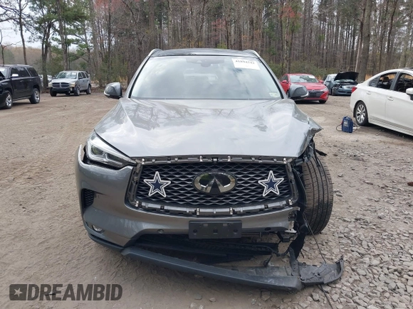 2019 Infiniti QX50 Essential z VIN 3PCAJ5M3XKF121013, wystawiony jako IAAI lot #41894542 z przebiegiem 91 463 mil mil oraz . Historia ofert i sprzedaży dostępna na DreamBid. Obrazek 13.