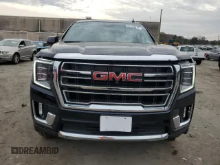 2023 GMC Yukon SLT with VIN 1GKS2BKDXPR508789, listed as a Copart auction lot 81133374 with 6,560 mi miles and Salvage Title. Bid and sale history available at carsss.com. Image 5.