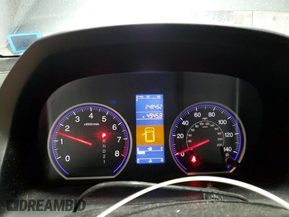 2011 Honda CR-V SE with VIN 5J6RE4H46BL013743, listed as a Copart auction lot 54672865 with 248,452 mi miles and Salvage Title. Bid and sale history available at carsss.com. Image 9.