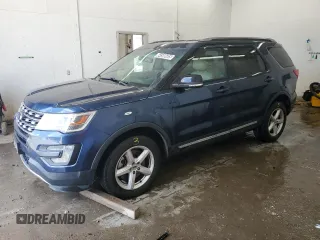 2017 Ford Explorer XLT z VIN 1FM5K8DH3HGB57678, wystawiony jako Copart lot #64508605 z przebiegiem 131 325 mil mil oraz Czysty tytuł • Clean title. Historia ofert i sprzedaży dostępna na DreamBid. Obrazek 1.