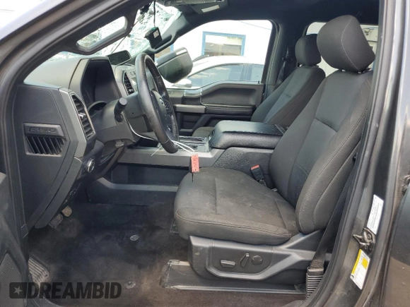 2020 Ford F-150 XL with VIN 1FTEW1EP7LKD22529, listed as a Copart auction lot 56946115 with 89,677 mi miles and Salvage title. Bid and sale history available at DreamBid. Image 7.
