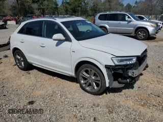 2016 Audi Q3 Prestige with VIN WA1GFCFS5GR005234, listed as a Copart auction lot 48054155 with 79,437 mi miles and Salvage Title. Bid and sale history available at carsss.com. Image 4.