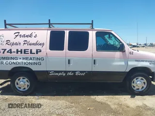 2014 Ford Econoline Cargo Commercial z VIN 1FTNE2EL2EDA81251, wystawiony jako IAAI lot #42326135 z przebiegiem 158 932 mil mil oraz . Historia ofert i sprzedaży dostępna na DreamBid. Obrazek 14.