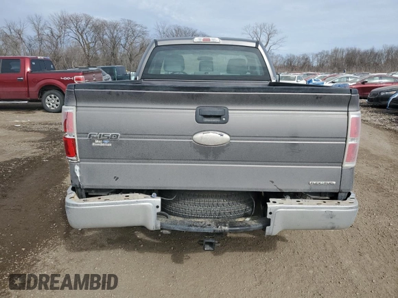 2011 Ford F-150 XL with VIN 1FTMF1CMXBFB70676, listed as a Copart auction lot 46237015 with 134,717 mi miles and Salvage Title. Bid and sale history available at DreamBid. Image 6.