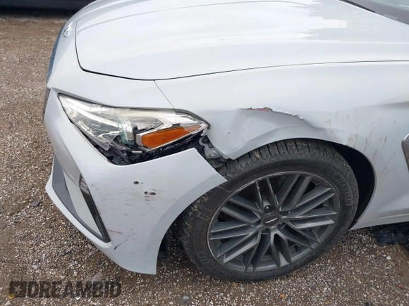 2019 Genesis G70 Advanced z VIN KMTG44LA4KU025432, wystawiony jako IAAI lot #42314340 z przebiegiem 109 629 mil mil oraz . Historia ofert i sprzedaży dostępna na DreamBid. Obrazek 6.