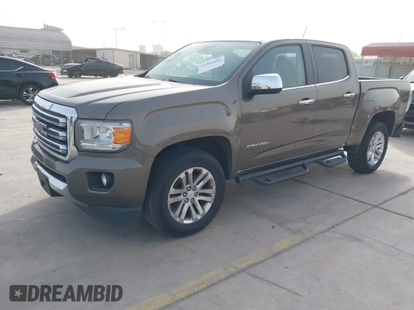 2016 GMC Canyon 2WD SLT with VIN 1GTG5DE38G1271225, listed as a IAAI auction lot 41801681 with 209,454 mi miles. Bid and sale history available at carsss.com. Image 2.