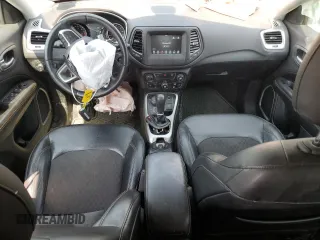 2018 Jeep Compass Altitude с VIN 3C4NJDBB5JT114847, выставлен на аукционе Copart как лот 59864675 с пробегом 123 036 миль миль и Списание • Salvage title. История ставок и продаж доступна на DreamBid. Изображение 8.